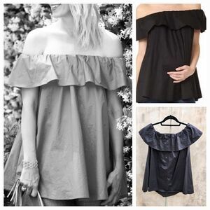 Hatch maternity Chloe off shoulder top
